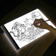 Svietiaca tabuľa LED A4 - pre kúzelné maľovanie