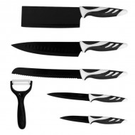 Nože Top Chef Black C01024 (6 kusov)