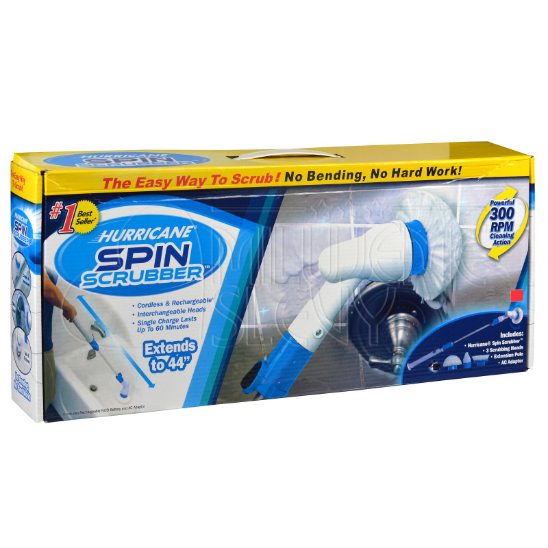 Hurricane Spin Scrubber - elektrická čistiaca kefa Hurricane Spin Scrubber - elektrická čistiaca kefa