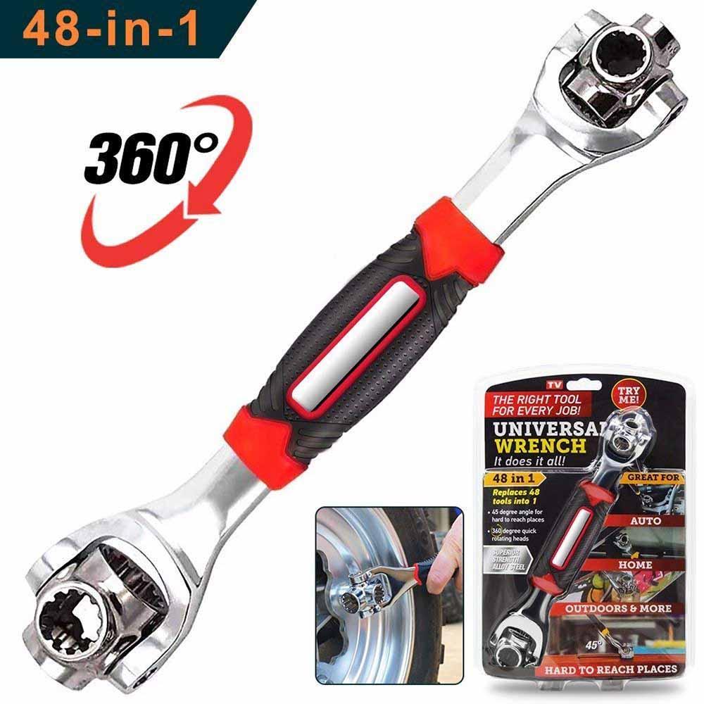 Nástrčný kľúč s otočnou hlavou - Universal Wrench 48v1 Nástrčný kľúč s otočnou hlavou - Universal Wrench 48v1