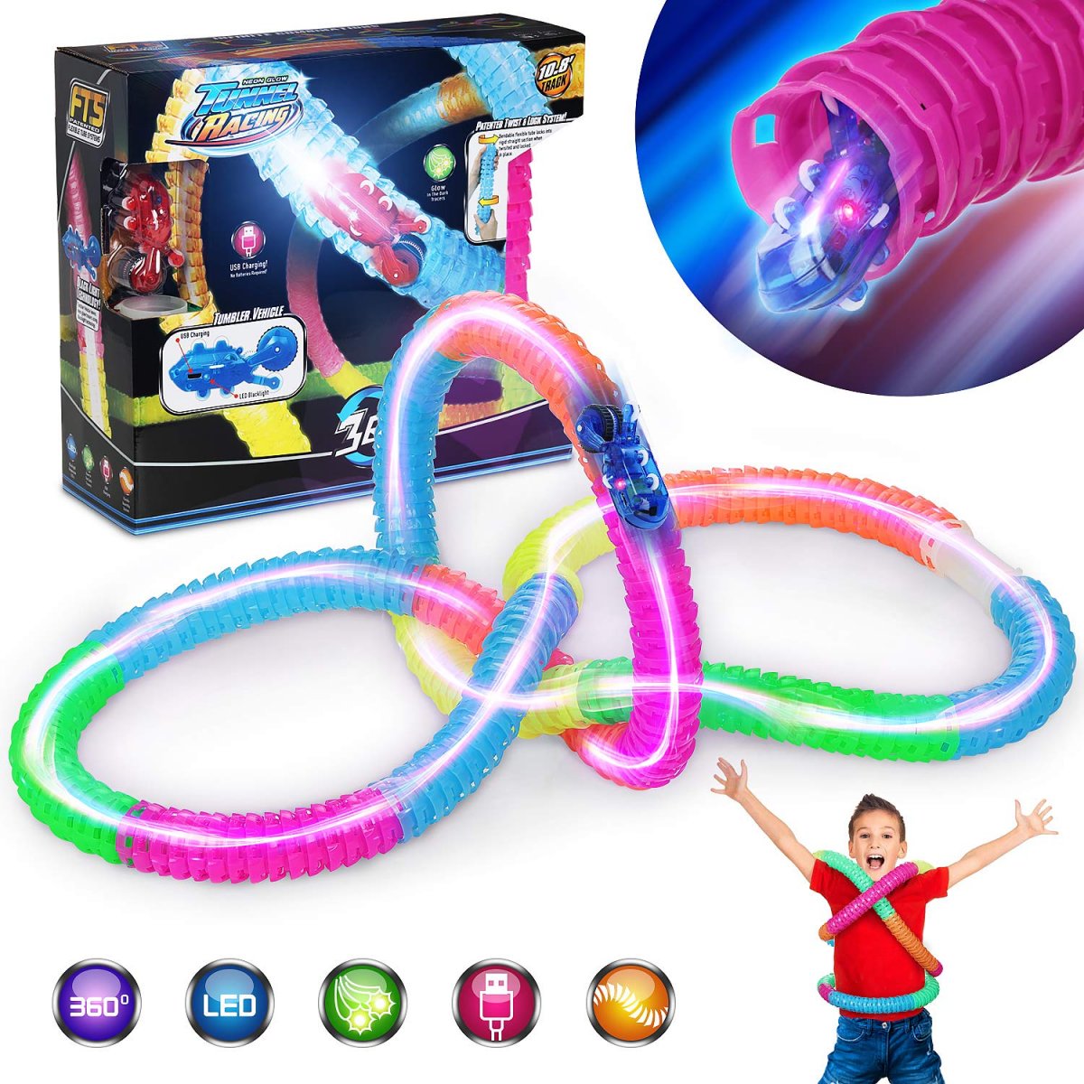 CYCLONE TUBES 3D – Rúrková autodráha CYCLONE TUBES 3D – Rúrková autodráha