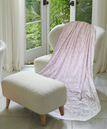 Svietiaca deka korunky ružová, 150x200 cm