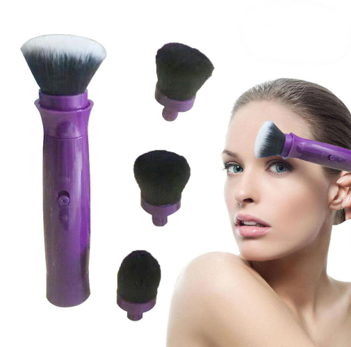 Rotačný kozmetický štetec na make-up Rotačný kozmetický štetec na make-up