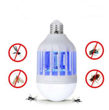 Elektrický lapač hmyzu s LED svetlom