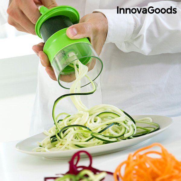 Mini Spiralizér na Zeleninu InnovaGoods Mini Spiralizér na Zeleninu InnovaGoods