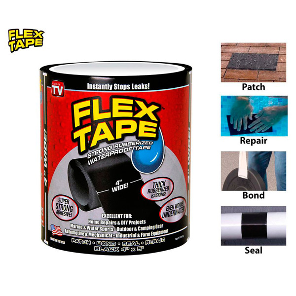Flex tape - Vodotesná extra lepiaca páska Flex tape - Vodotesná extra lepiaca páska