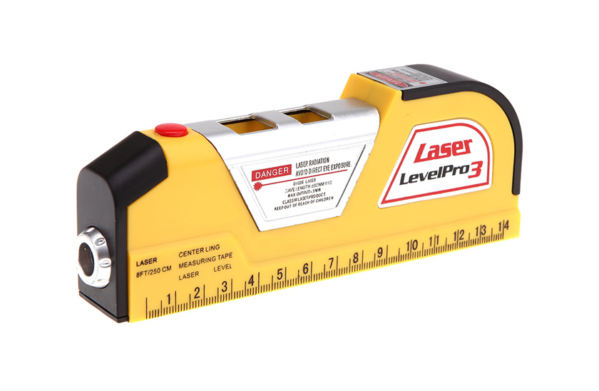 Laserová vodováha so zvinovacím metrom - Level Pro 3 Laserová vodováha so zvinovacím metrom - Level Pro 3