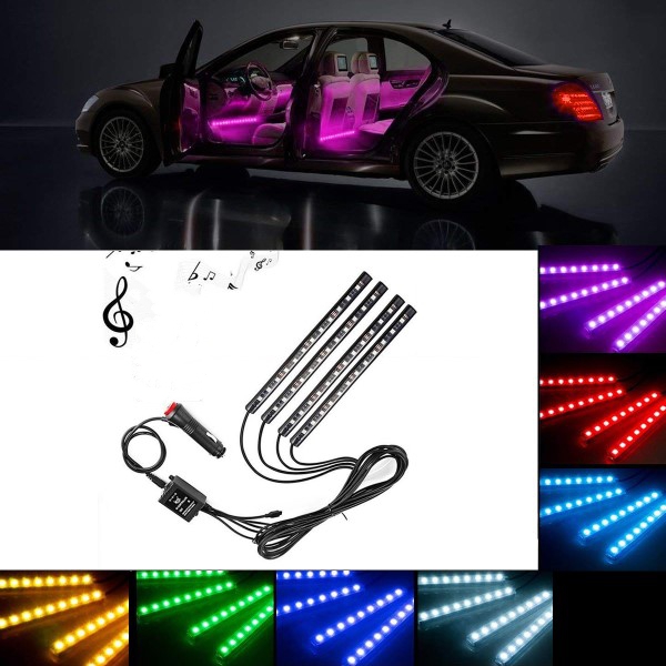Auto LED pásik Ambient - sada 4ks Auto LED pásik Ambient - sada 4ks