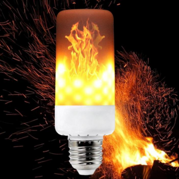 LED Žiarovka s plameňovým efektom