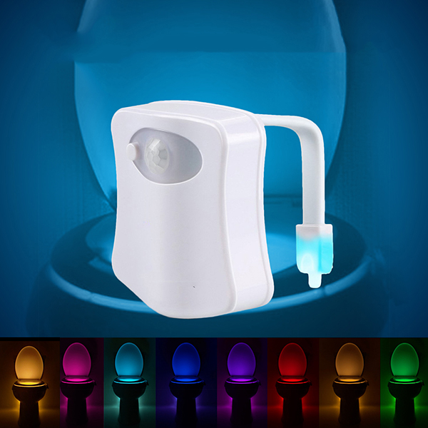 Praktické LED osvetlenie toalety s pohybovým senzorom Praktické LED osvetlenie toalety s pohybovým senzorom