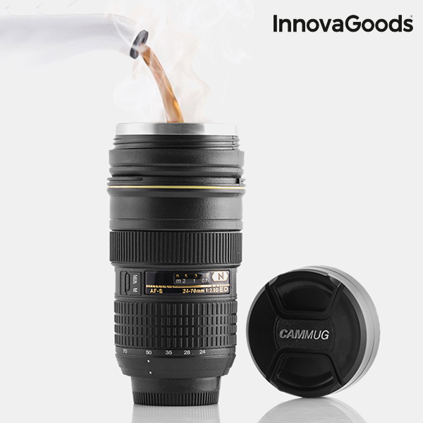 Termo Hrnček s Viečkom InnovaGoods Termo Hrnček s Viečkom InnovaGoods