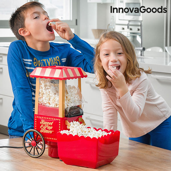 Popkornovač InnovaGoods 1200 W Červený Popkornovač InnovaGoods 1200 W Červený