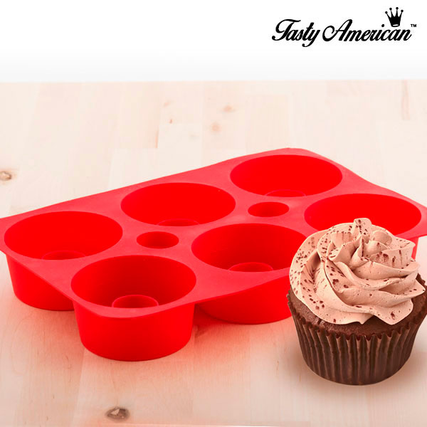 Silikónová Forma na Cupcakes Tasty American Silikónová Forma na Cupcakes Tasty American