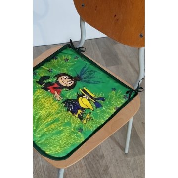 Apex sedák na detskú stoličku - Malá čarodejnica - zelená