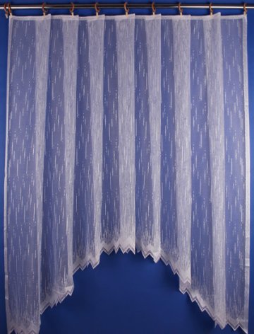 Záclona oblúková - prší 160x320cm