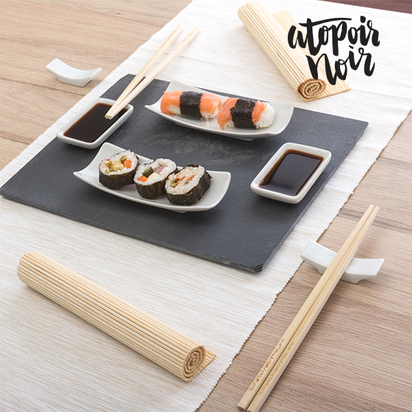 Sushi Sada s Bridlicovým Podnosom (11 kusov) Sushi Sada s Bridlicovým Podnosom (11 kusov)