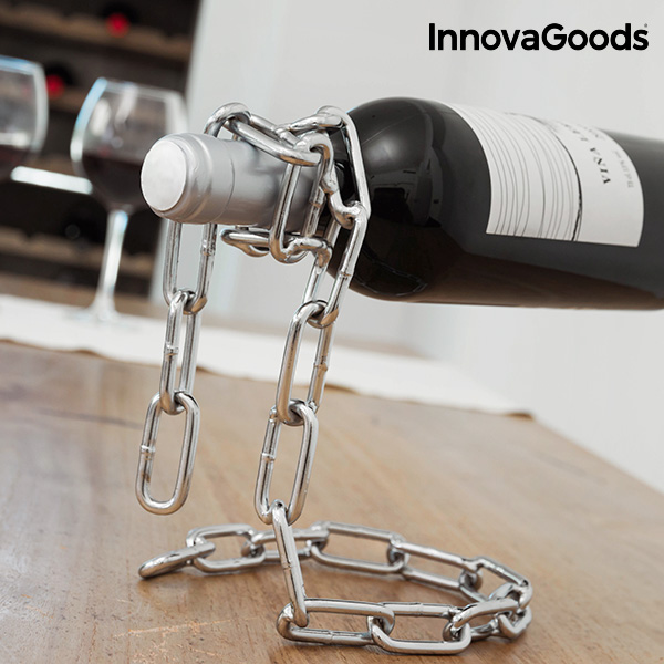 Stojan na Fľaše Reťaz InnovaGoods Stojan na Fľaše Reťaz InnovaGoods