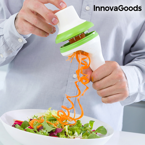 Špirálový Krájač Zeleniny 3 v 1 InnovaGoods Špirálový Krájač Zeleniny 3 v 1 InnovaGoods